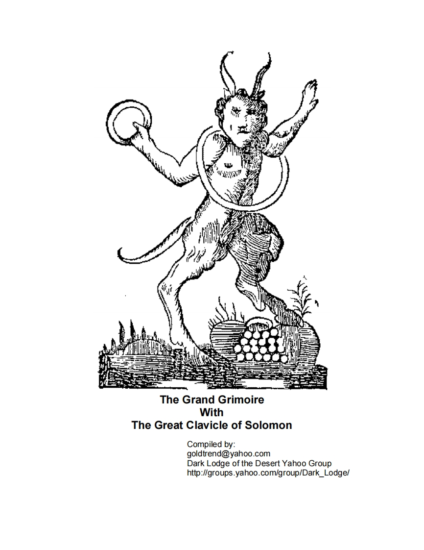 大魔法书-The-Grand-GrimoireWithThe-Great-Clavicle-of-Solomon