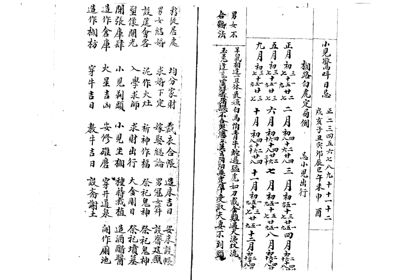 择日古籍-手抄本